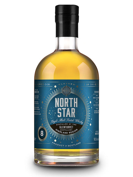 North Star Glenturret 2010 8 Year Old Single Malt Scotch Whiskey - CaskCartel.com