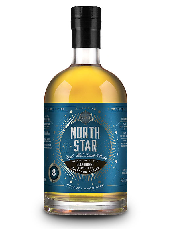 North Star Glenturret 2010 8 Year Old Single Malt Scotch Whisky