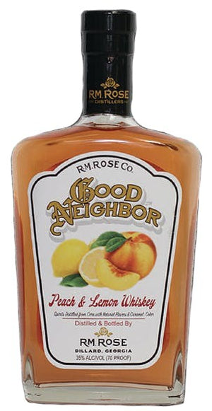 Good Neighbor Peach & Lemon Whiskey at CaskCartel.com