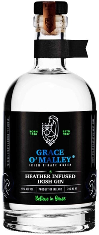 Grace O'Malley Irish Pirate Queen Heather Infused Irish Gin
