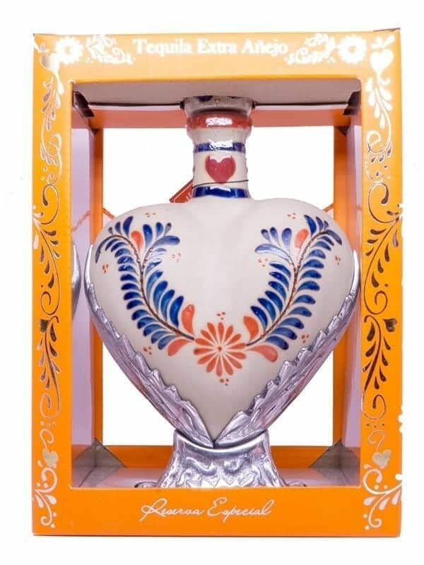 Grand Love Ceramic Heart Extra Anejo Tequilla