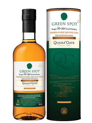 Green Spot Single Pot Still Finished in ex Quails' Gate Pinot Noir Casks Irish Whiskey | 700ML at CaskCartel.com