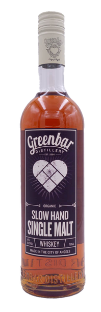 Greenbar Distillery Slow Hand Single Malt Whiskey at CaskCartel.com