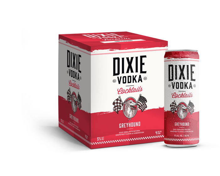 Dixie Vodka Cocktails | Greyhound (4) Pack Cans