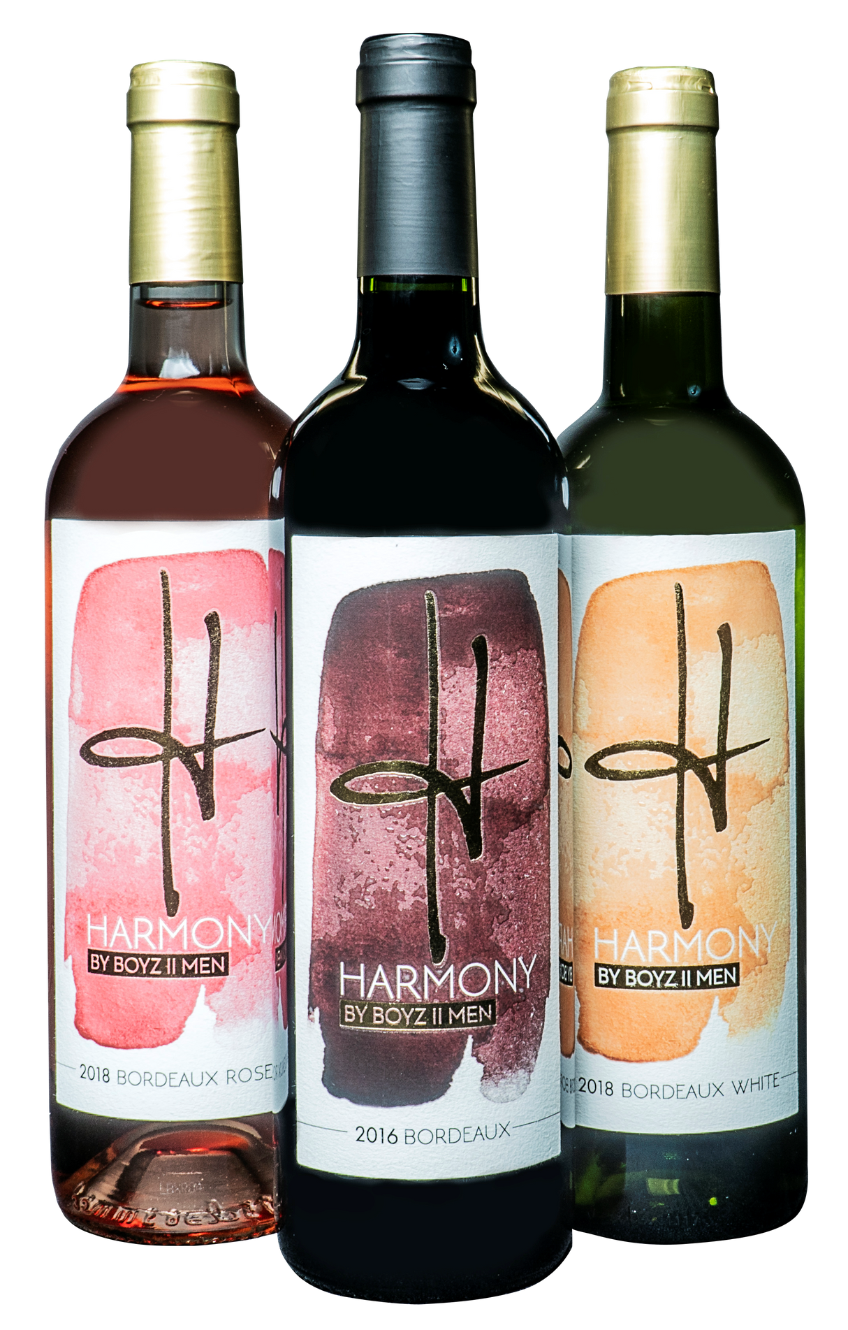 BOYZ II MEN | Harmony | Bordeaux Set of 3 at CaskCartel.com