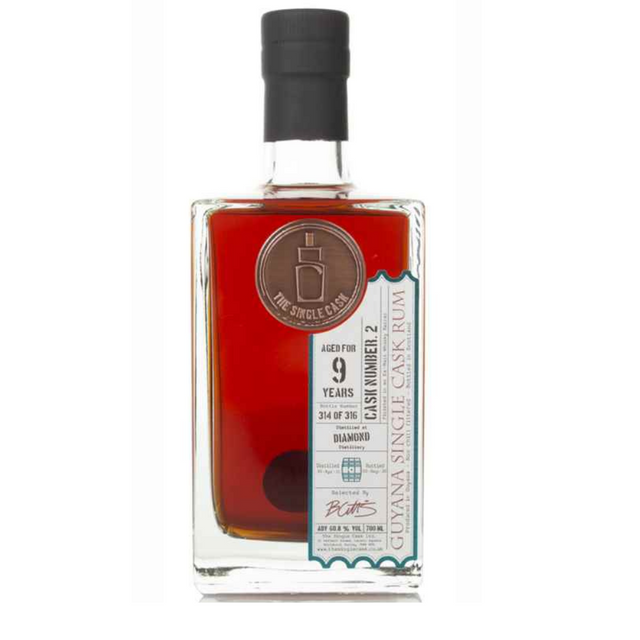 Guyana Diamond 9 Year Old (D.2011, B.2020) Cask No.2 The Single Cask Rum | 700ML at CaskCartel.com