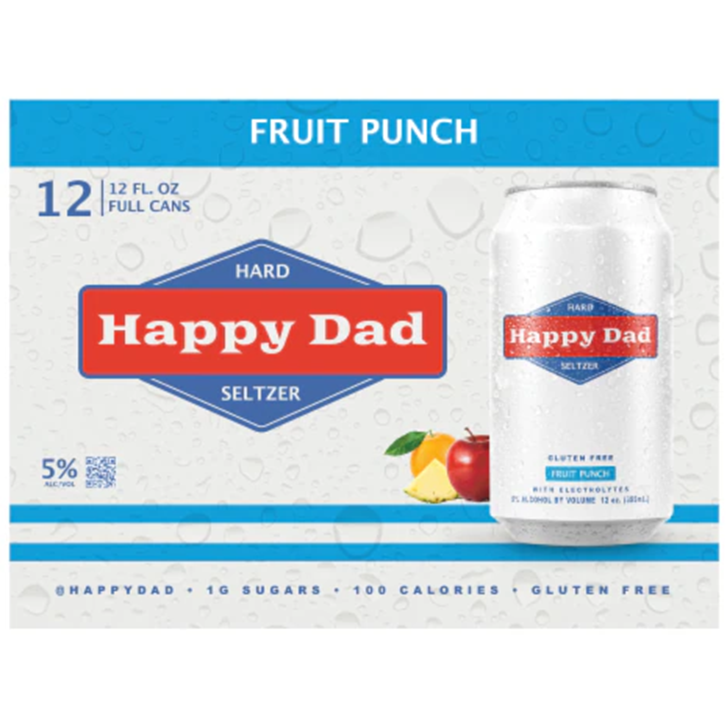 Happy Dad Fruit Punch Cocktail | 12x355ML at CaskCartel.com