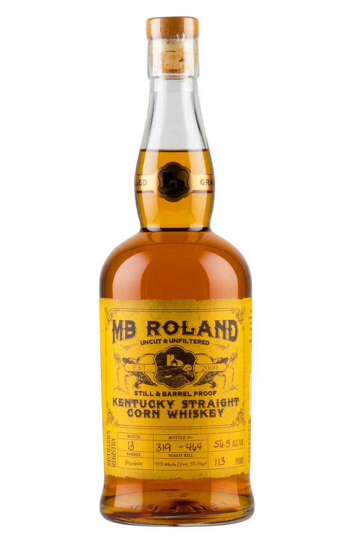 MB Roland Kentucky Straight Corn Batch 13 Whiskey