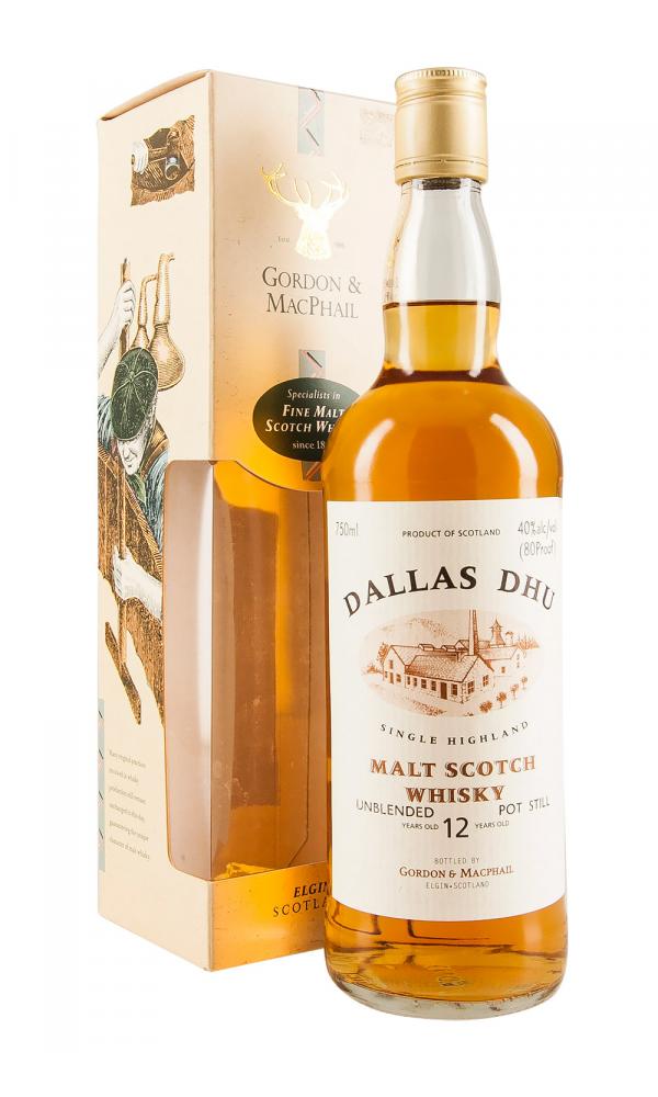Gordon & MacPhail Dallas Dhu 12 Year Old Single Malt Scotch Whisky