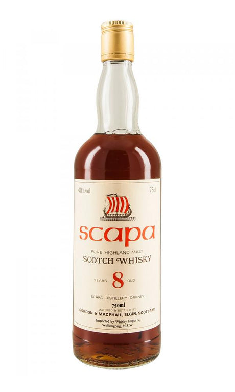 Scapa 8 Year Old Gordon & MacPhail Bot.1980s Island Single Malt Scotch Whisky at CaskCartel.com