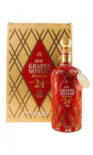 Nonino Riserva 24 Year Old 100% Sherry Cask Grappa Brandy | 700ML at CaskCartel.com