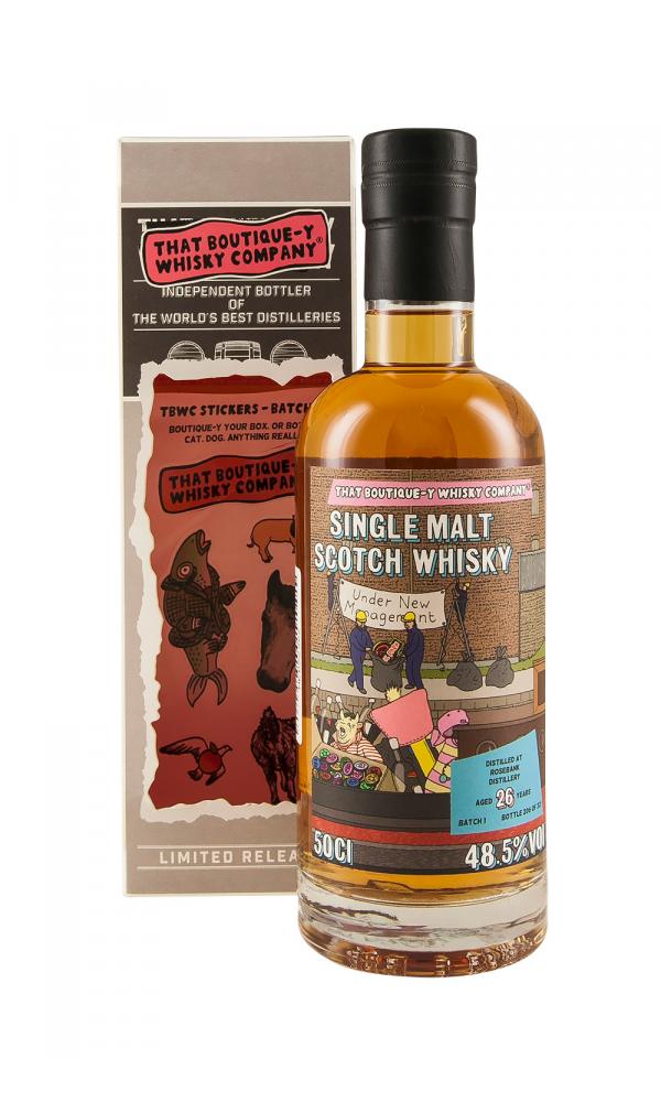 That Boutique-y Whisky Company Rosebank 26 Year Old Batch #1 Single Malt Scotch Whisky | 500ML at CaskCartel.com