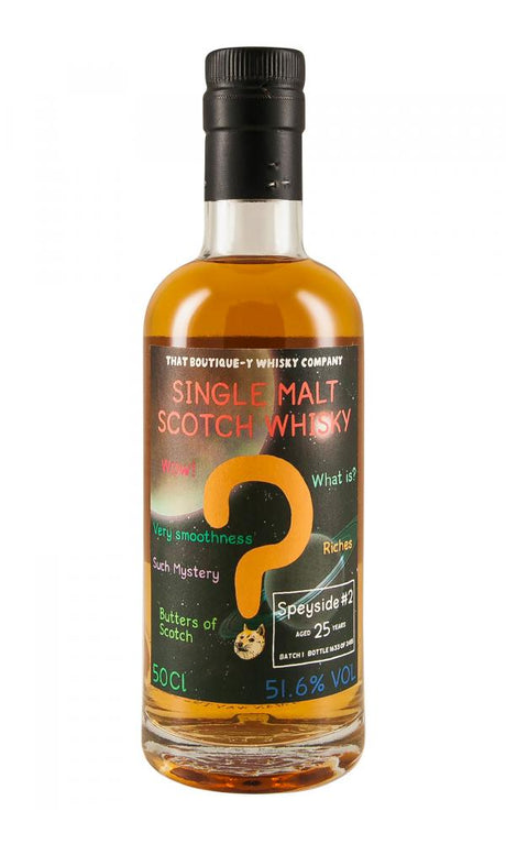 That Boutique-y Whisky Company Speyside #2 25Year Old Batch #1 Single Malt Scotch Whisky | 500ML at CaskCartel.com