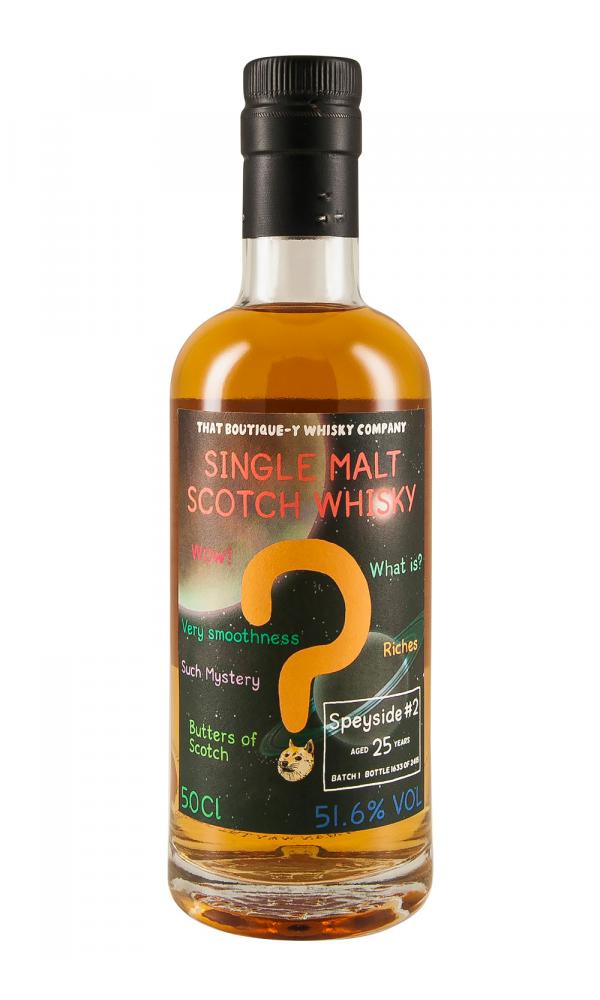 That Boutique-y Whisky Company Speyside #2 25Year Old Batch #1 Single Malt Scotch Whisky | 500ML at CaskCartel.com