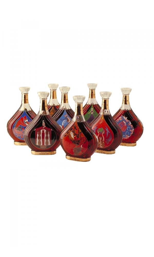 Courvoisier Erte Complete Collection Cognac Set | 6L