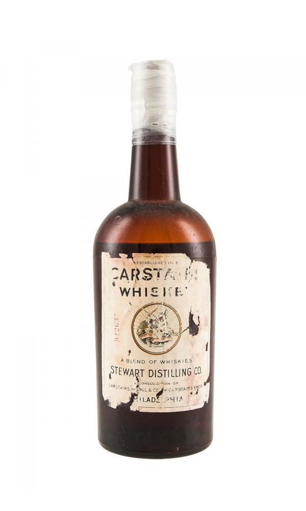 Carstairs c. 1919 Rye Whiskey