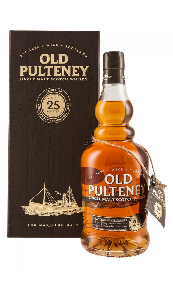 Old Pulteney 25 Year Old Single Malt Scotch Whisky | 700ML