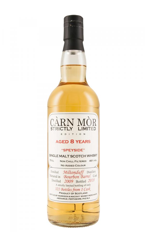 Miltonduff 8 Year Old 2009 - Strictly Limited (Càrn Mòr) Single Malt Scotch Whisky | 700ML at CaskCartel.com