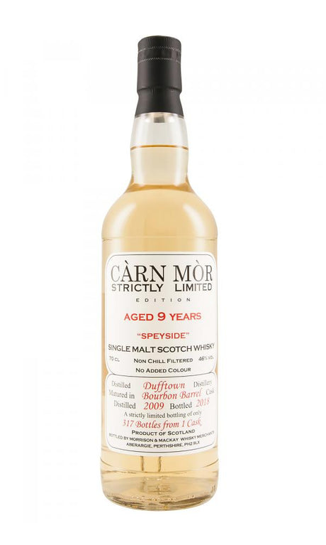 Dufftown 9 Year Old 2009 - Strictly Limited (Càrn Mòr) Single Malt Scotch Whisky | 700ML at CaskCartel.com