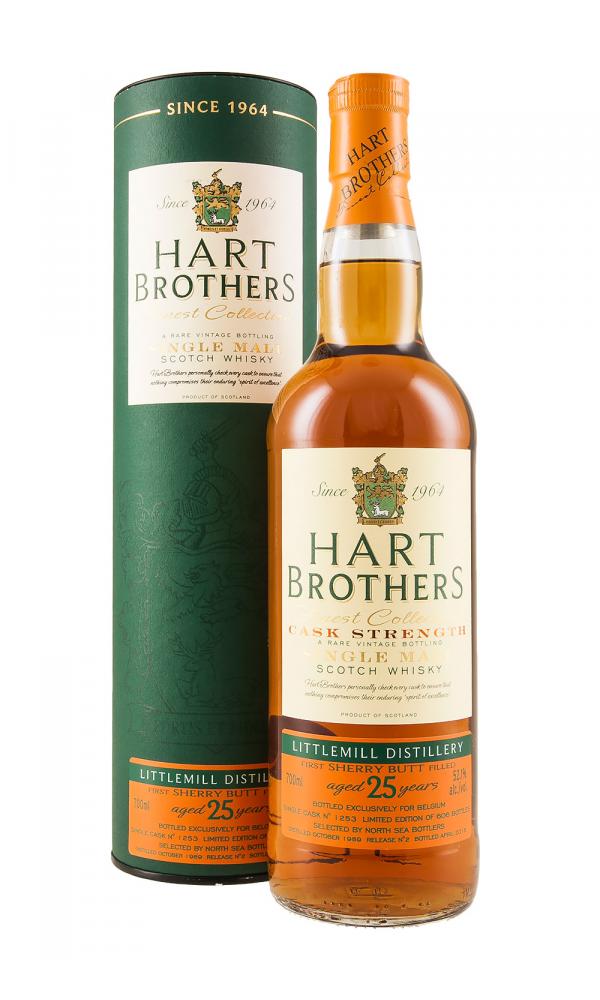 Littlemill 1989 25 Year Old (Hart Brothers) Cask Strength Single Malt Scotch Whisky | 700ML at CaskCartel.com