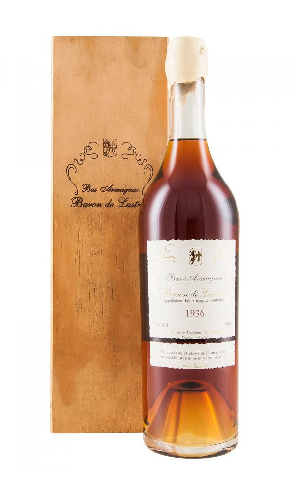 1936 Baron de Lustrac Vintage Bas Armagnac | 700ML at CaskCartel.com