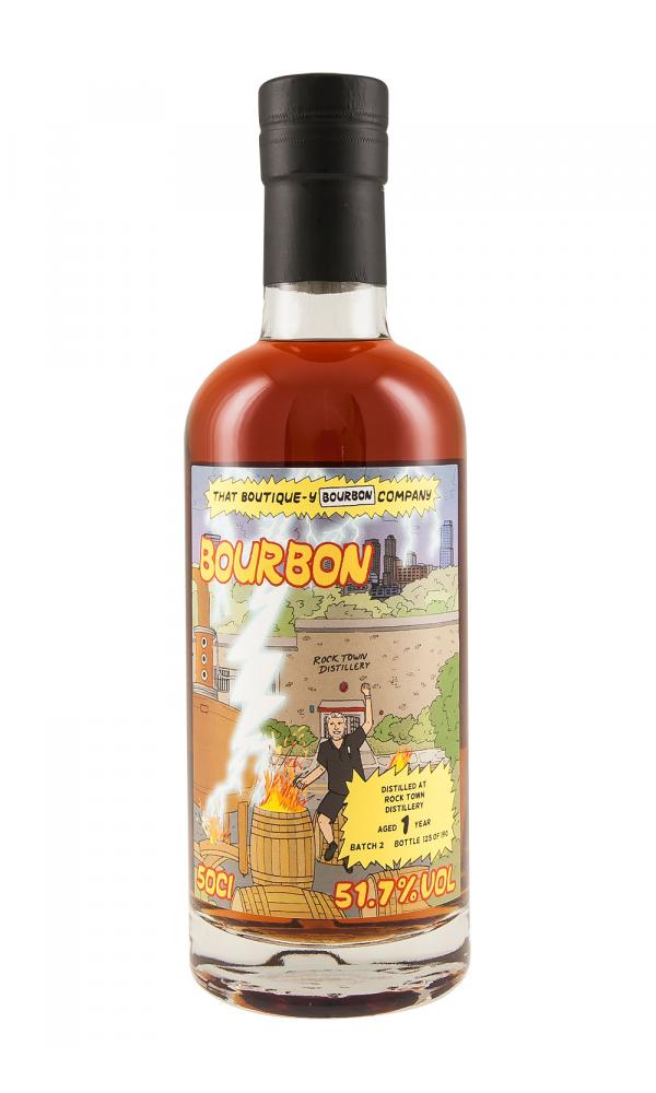 That Boutique-y Bourbon Company Rock Town 1 Year Old Batch #2 Bourbon Whisky | 500ML