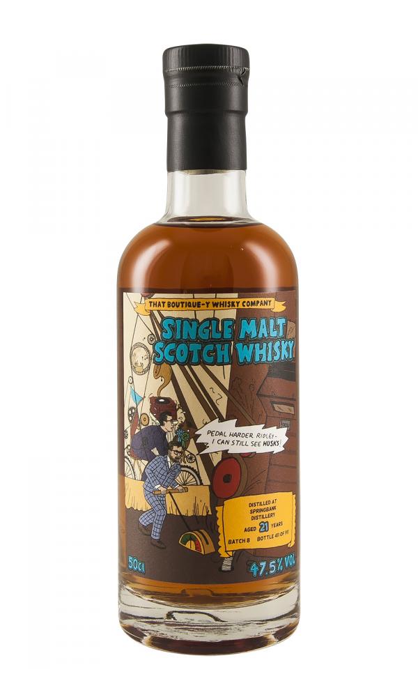That Boutique-y Whisky Company Springbank 21 Year Old Batch #8 Single Malt Scotch Whisky | 500ML at CaskCartel.com