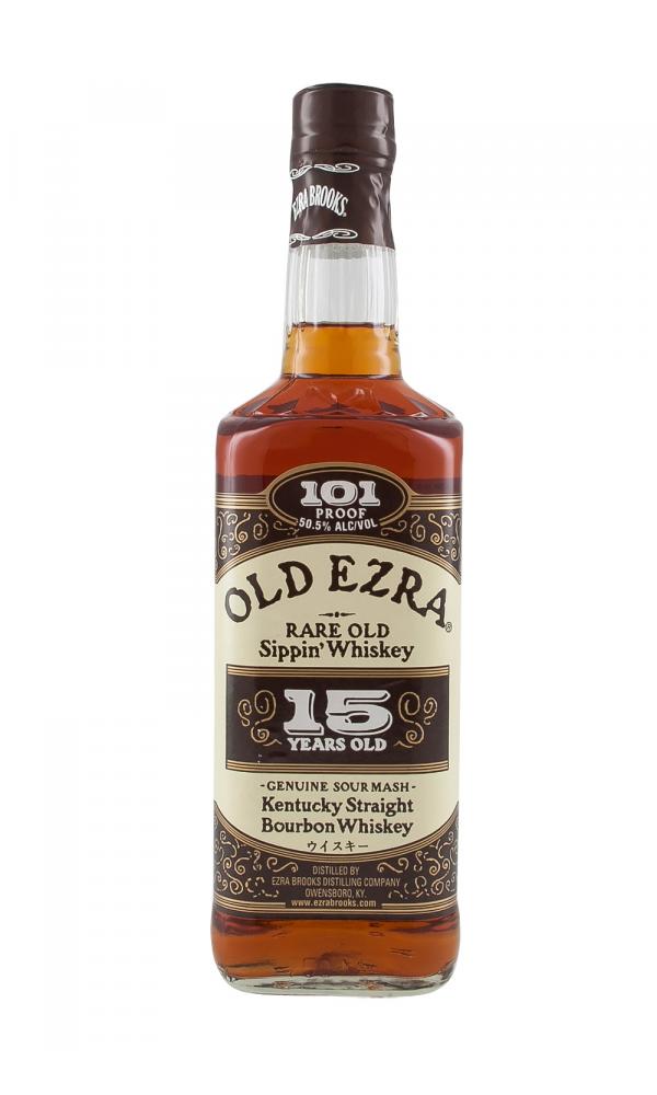 Old Ezra 15 Year Old Straight Bourbon Whiskey
