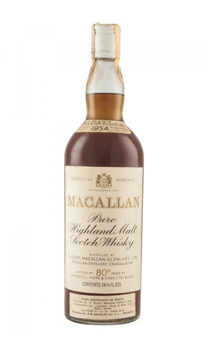 Macallan 1954 Campbell Hope & King Pure Highland Malt Scotch Whisky at CaskCartel.com