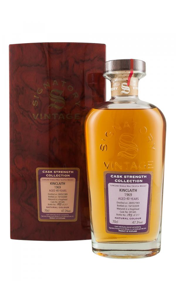 Kinclaith 1969 40 Year Old Signatory Cask Strength Single Malt Scotch Whisky | 700ML at CaskCartel.com