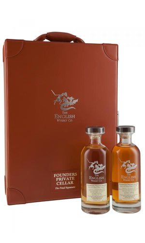 English Whisky Co Founders Private Cellar Final Signature (2x700ml) at CaskCartel.com