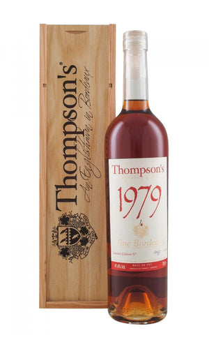 Thompson's 1979 Fine Bordeaux Brandy | 700ML at CaskCartel.com