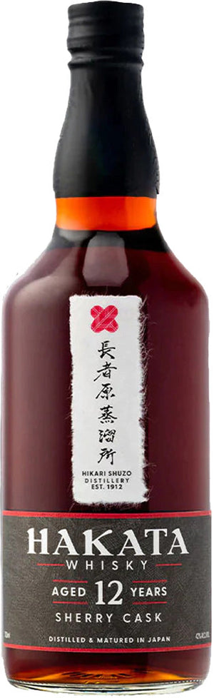 Hakata 12 Year Old Sherry Cask Japanese Whisky | 700ML at CaskCartel.com