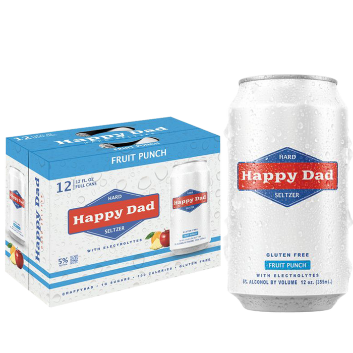 Nelk Boys | Happy Dad Hard Seltzer New Fruit Punch