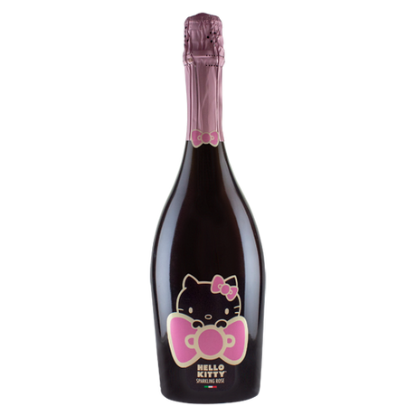 Hello Kitty Sparkling Pink Rose Wine - CaskCartel.com