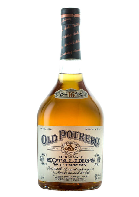Old Potrero Hotaling’s 16 Year Old Single Malt Whiskey - CaskCartel.com