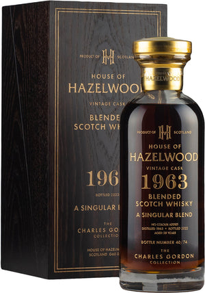 House of Hazelwood Charles Gordon Collection 1963 "A Singular Blend" 58 Year Old Blended Whisky | 700ML at CaskCartel.com