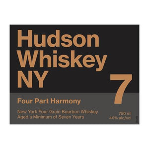 Hudson Whiskey Four Part Harmony 7 Year Old NewYork Four Grain Bourbon Whiskey at CaskCartel.com
