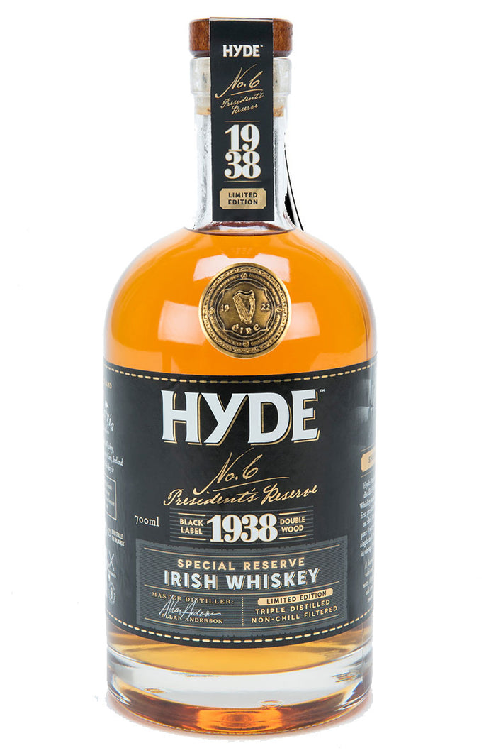 Hyde No. 6 Presidents Cask '1938' Special Reserve Irish Whiskey
