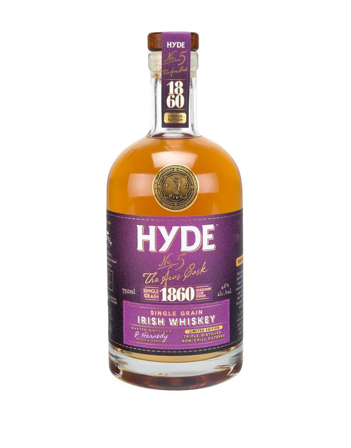 Hyde No.5 The Áras Cask 1860 6 Year Old Burgundy Cask Finish Irish Whiskey