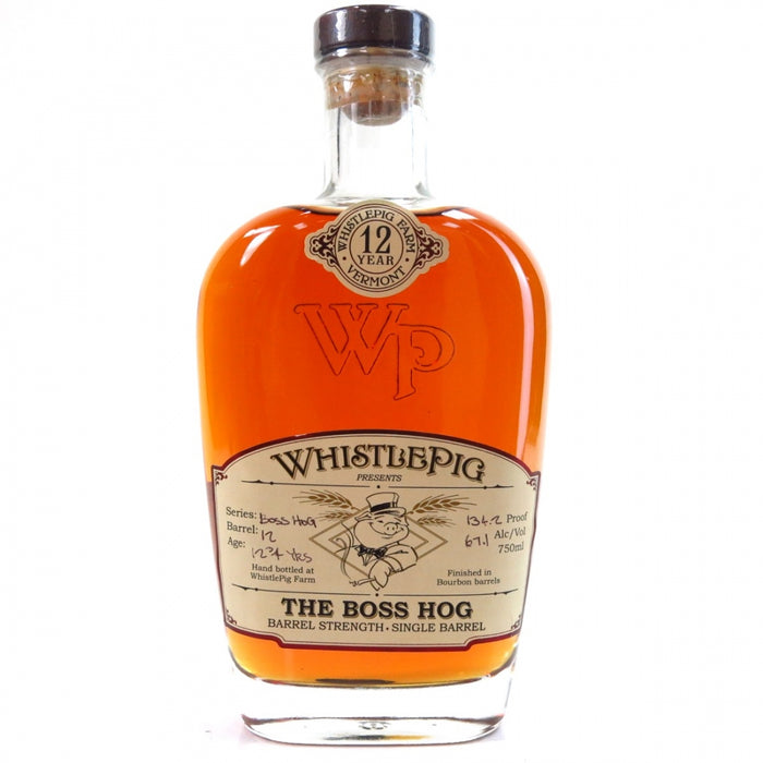 WhistlePig The Boss Hog Single Barrel Straight Rye Whiskey | 1st Edition