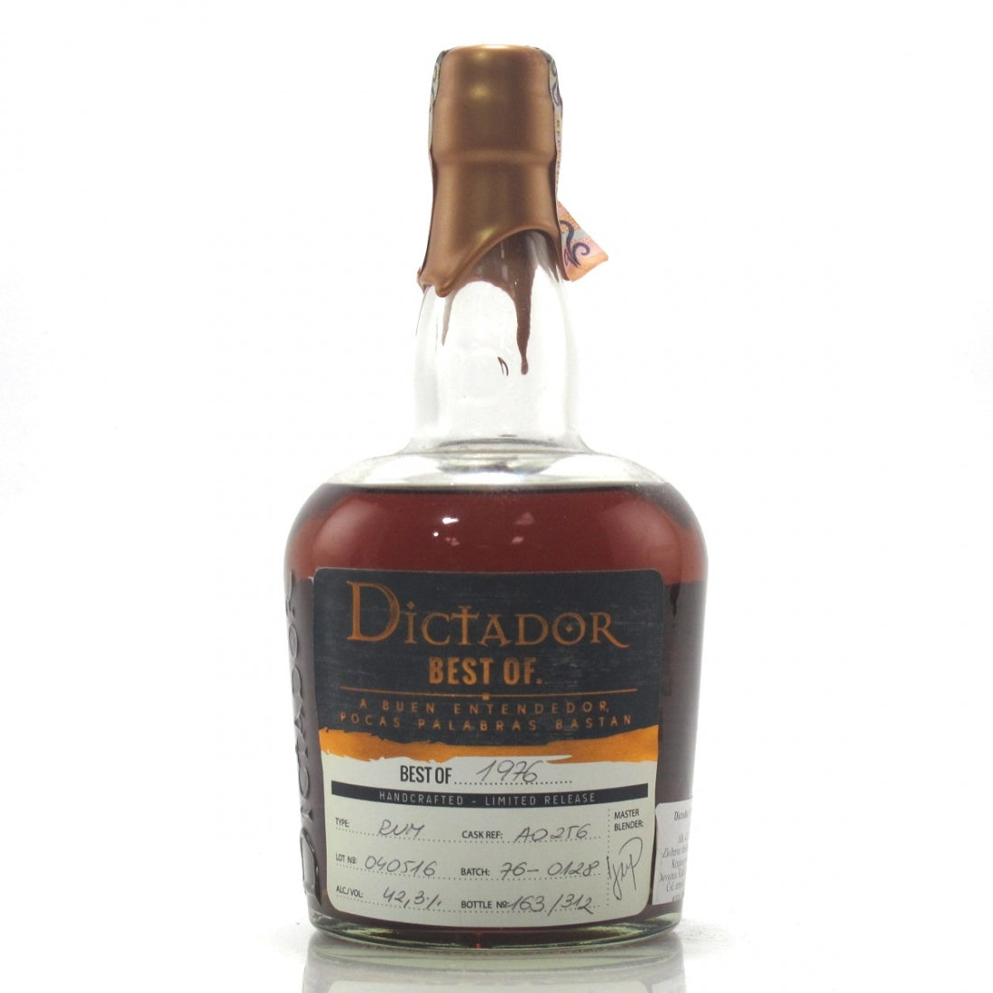Dictador Best Of 1976 Sherry Cask Finish Vintage Rum at CaskCartel.com