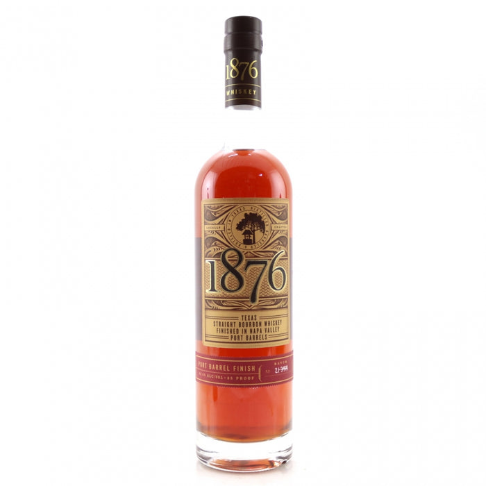 1876 Texas Port barrel Finish Straight Bourbon Whiskey