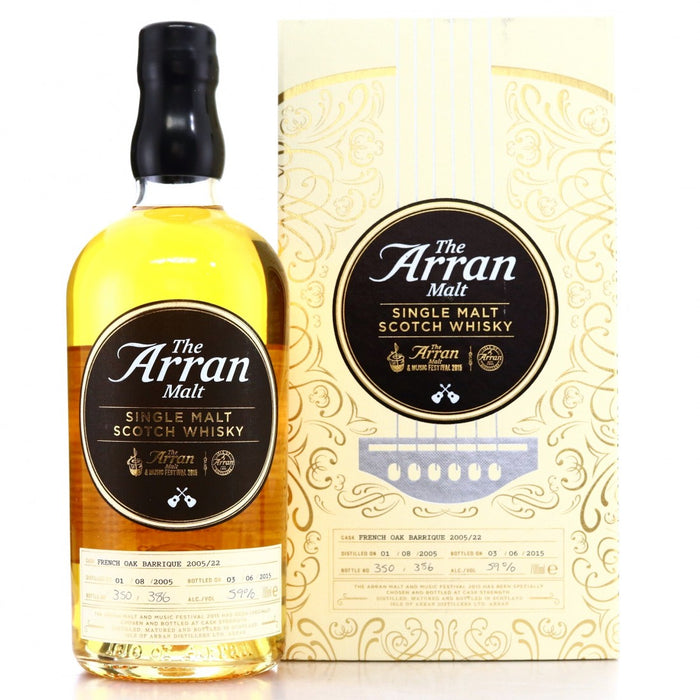 Arran Single Cask 2005 (#2005/22) - Malt & Music Festival 2015 Scotch Whisky | 700ML