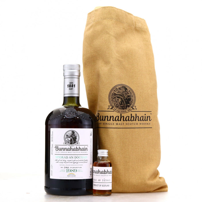 Bunnahabhain 30 Year Old (D.1989, B.2020) Spiorad an Dòchais Scotch Whisky | 700ML