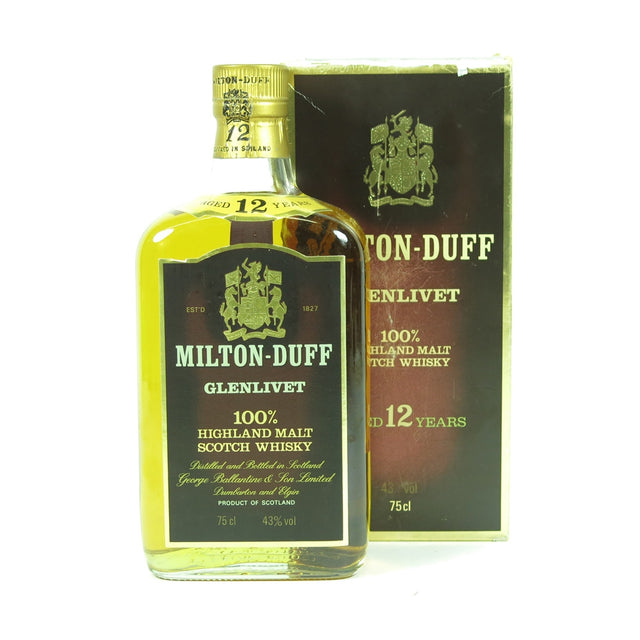 Miltonduff-Glenlivet 12 Year Old (Bottled 1980s) Scotch Whisky at CaskCartel.com