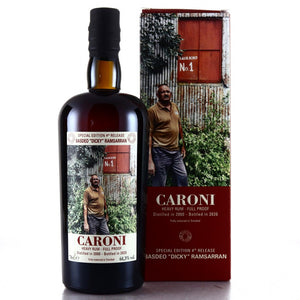 Caroni 2000 (Bottled 2020) Basdeo Dicky Ramsarran Rum | 700ML at CaskCartel.com