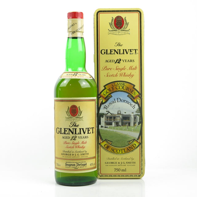 The Glenlivet 12 Year Old Classic Golf Courses Royal Dornoch Scotch Whisky at CaskCartel.com