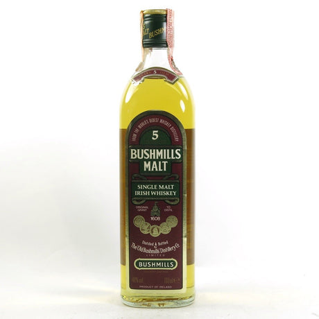 Bushmills 5 Year Old Single Malt Irish Whiskey | 700ML at CaskCartel.com