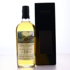 Dailuaine 10 Year Old (D.2007, B.2018) Peated Cask Finish Hidden Spirits Scotch Whisky | 700ML at CaskCartel.com